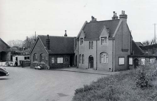 Station Building in 1957
